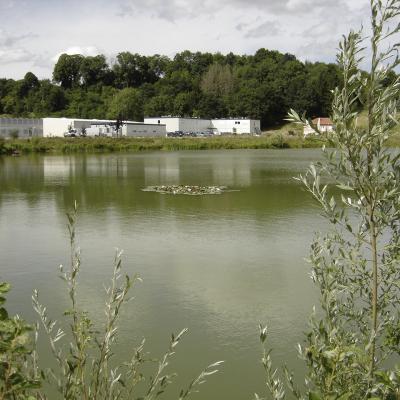 l'étang des vignes des côtes et le laboratoire ALK