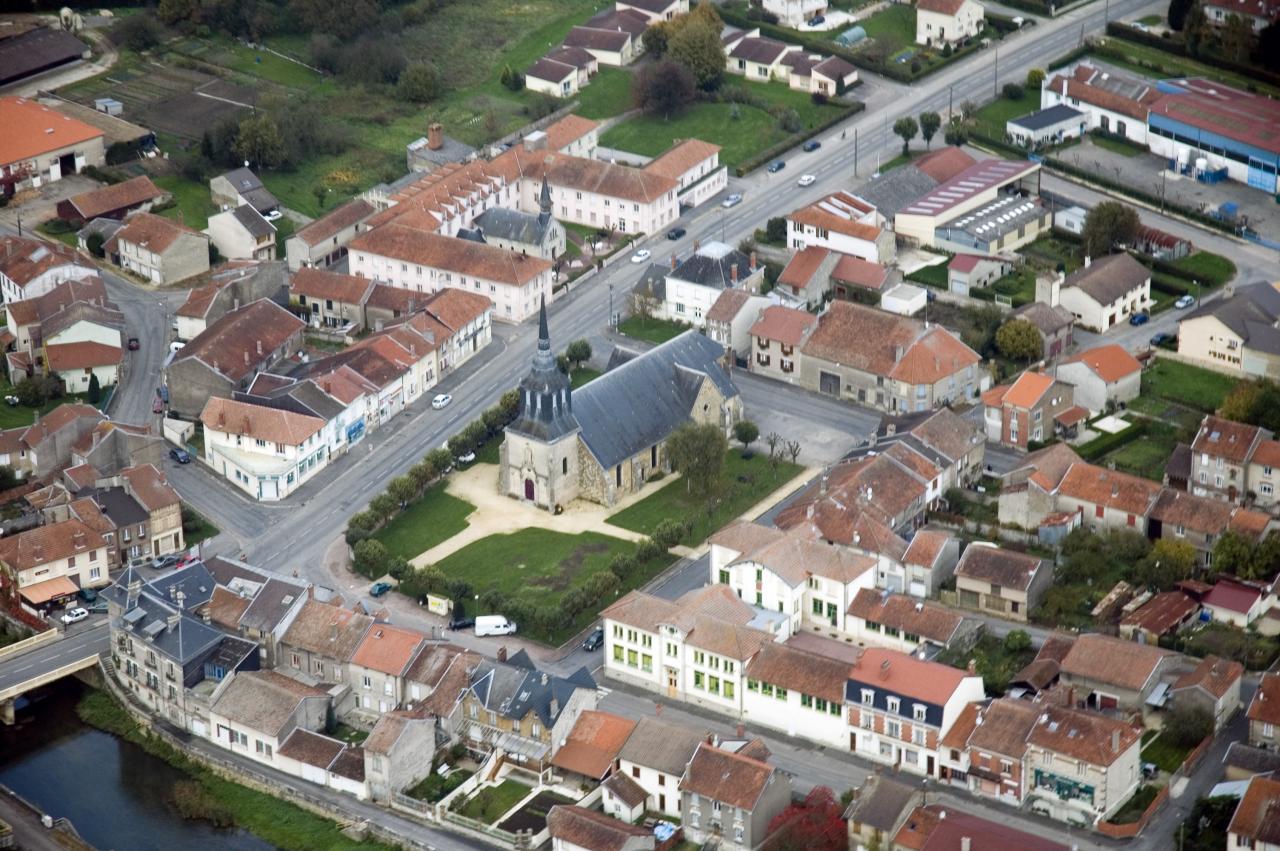 Varennes vue du Ciel