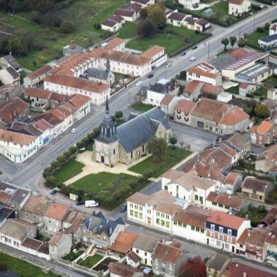 Varennes vue du Ciel