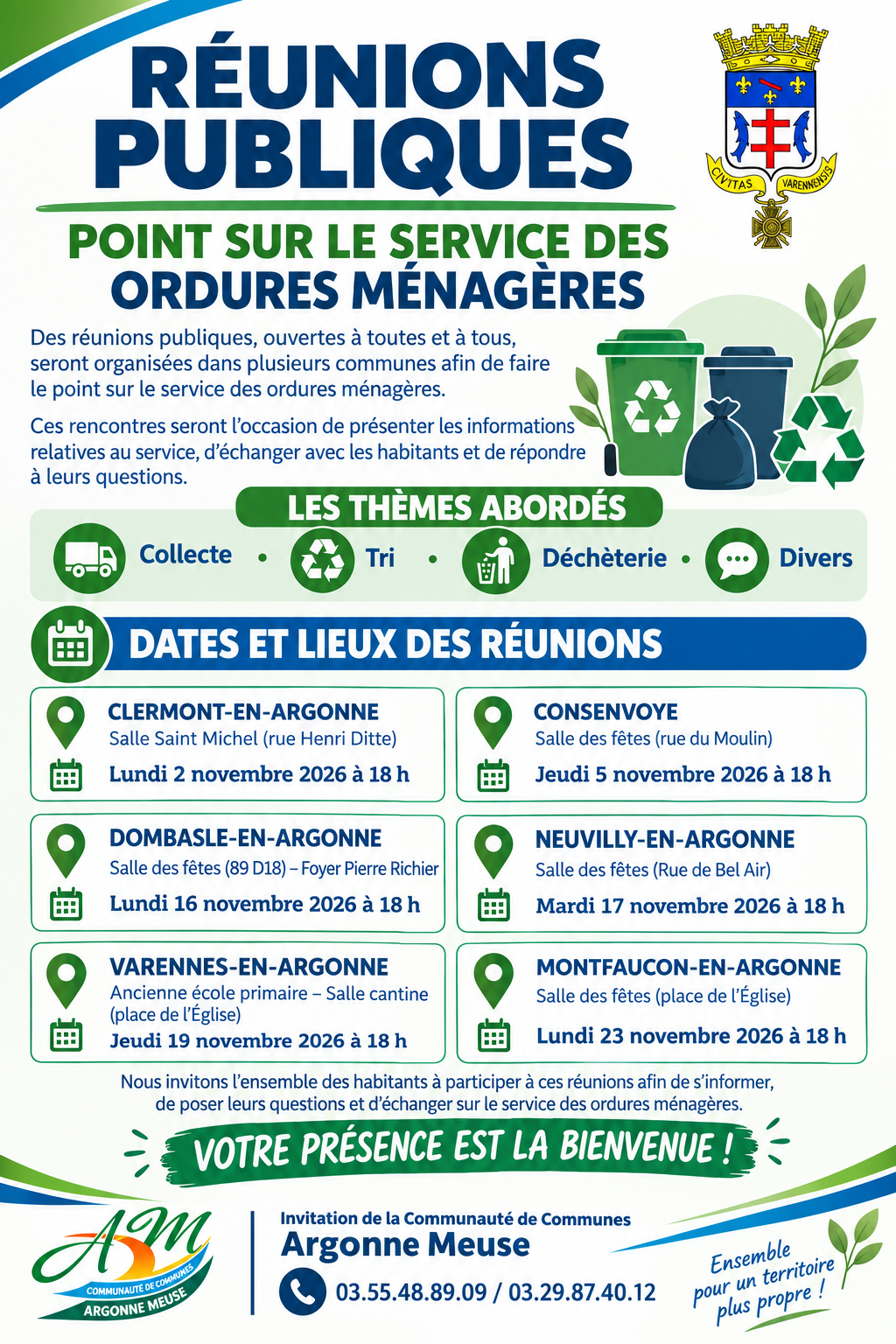 Reunions publiques argonne meuse
